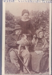 Seated left my great-great-grandfather John French b. 1799 England d. 1883 England. Seated right my g-g-grandmother Hannah Winters French b. 1800 England d. 1885 England. Standing their daughter Almena
