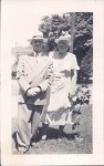 My mother's parents, Chauncey b. 1879 Michigan d. 1967 Michigan and Ada French Coy b. 1877 Canada d. 1965 Michigan circa 1941