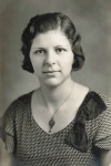 My mother Zelma's high school graduation picture 1934