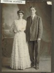My father's parents, Charley and Isabel Mallon's wedding picture 1903