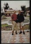 Tim and Dad on the equator -1997